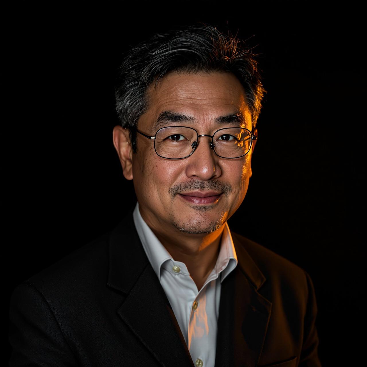 陈星海博士肖像照,星辰电影创始人兼CEO